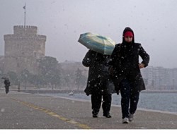 Ξεκίνησε η επέλαση του χιονιά στη Βόρεια Ελλάδα